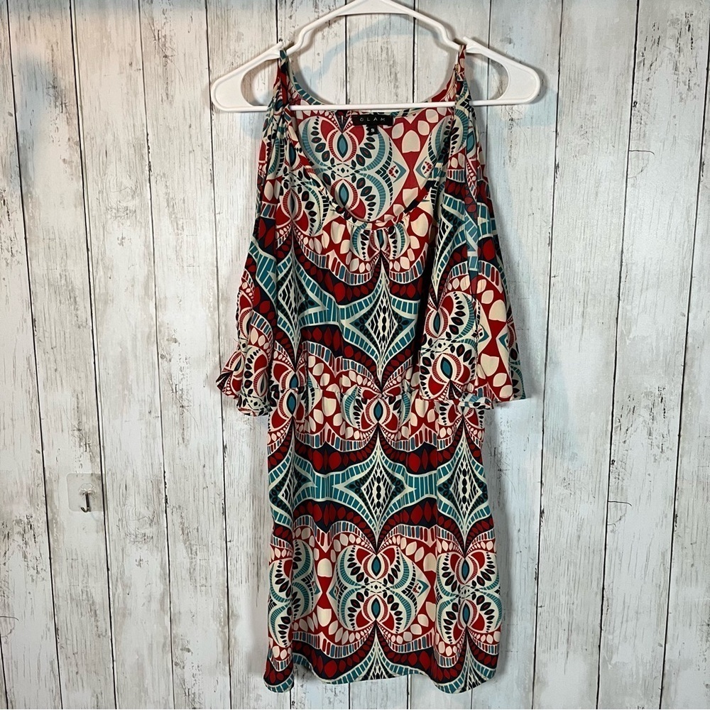 Glam women’s size small long sleeve pick a boo dress